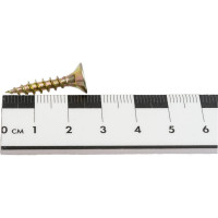 Саморез КРЕП-КОМП желтый цинк, POZY, 5х25, 100 шт. жд525мф