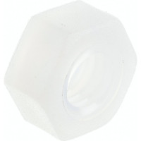 Шестигранная полиамидная (пластиковая) гайка DINFIX DIN 555, М6, 10 шт. 00-00001223