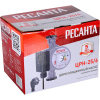 Циркуляционный насос Ресанта ЦРН-25/6 77/7/2