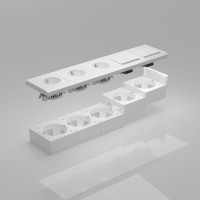 Коробка Werkel для накладного монтажа белый a053525