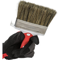 Плоская кисть для интерьерных красок PARADE, натуральная щетина, 100 мм 7104004