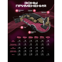 Шумоизоляция SGM  Premium Barrier Mix Profi Prime (большие листы 0.5х0.8 м/ 9 мм)/ упаковка 4 листа/ комплект звукоизоляции для авто SGM.BMP.4