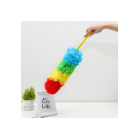 Щетка для удаления пыли Доляна Карнавал 57 см, микрофибра 4 цвета, 60 г 4076916