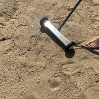 Магнитный сборщик на колесах 330 мм Проф-Магнит Подборщик330-С100