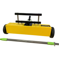 Магнитный сборщик на колесах с системой очистки Подборщик Проф-Магнит 500-С125