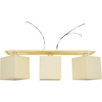 Потолочный светильник Escada E27x60W, Chrome/White 1117/3PL