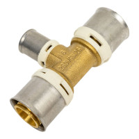 Тройник редукционный Frankische латунь, alpex-duo, 26x3,0 - 16x2,0 - 26x3,0 86826330