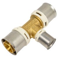 Тройник редукционный Frankische латунь, alpex-duo, 26x3,0 - 16x2,0 - 26x3,0 86826330