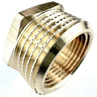 Футорка Профитт латунная, НР 1" х ВР 3/4" - 10 шт. 9274948