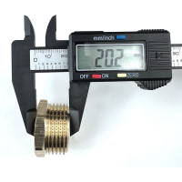 Футорка Профитт латунная, НР 1" х ВР 3/4" - 10 шт. 9274948