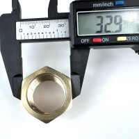 Футорка Профитт латунная, НР 1" х ВР 3/4" - 10 шт. 9274948