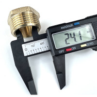 Футорка Профитт латунная, НР 1" х ВР 3/4" - 10 шт. 9274948