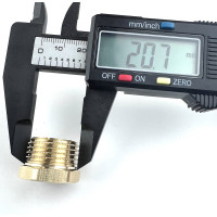 Футорка Профитт латунная, НР 1/2" х ВР 3/8" - 20 шт. 9274917