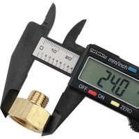 Переходник Профитт латунный, ВР 1/2" х НР 1/4" 9278113