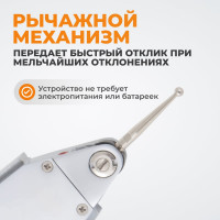 Боковой индикатор рычажного типа WIEDERKRAFT 0-0.8 мм, 0.01 мм WDK-LS0801