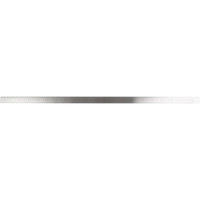 Стальная линейка WIEDERKRAFT 1000x35x1.2 мм WDK-RS100035