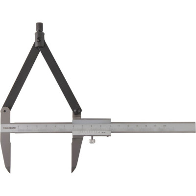 Разметочный штангенциркуль WIEDERKRAFT 150 мм, 0.1 мм WDK-CM1501