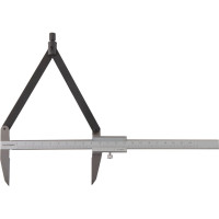 Разметочный штангенциркуль WIEDERKRAFT 200 мм, 0.1 мм WDK-CM2001