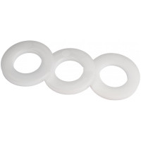 Плоская полиамидная (пластиковая) шайба DINFIX DIN 125А, D12, 10 шт. 00-00001208