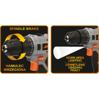 Аккумуляторная дрель-шуруповерт STHOR 78972