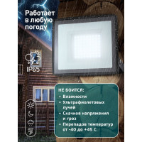 Прожектор светодиодный уличный ЭРА LPR-023-0-65K-100 100Вт 6500K IP65 Б0052026