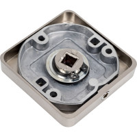 Сантехническая завертка к ручкам Аллюр BK-S1 SN CP4182 (матовый никель; хром) 11456