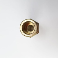 Штуцер быстроразъёмный латунный БРС НР 3/8", 10 шт Профитт 9277352