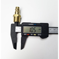 Штуцер быстроразъёмный латунный БРС НР 3/8", 10 шт Профитт 9277352