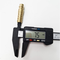 Штуцер быстроразъёмный латунный БРС с выходом под шланг 10 мм Профитт 9277789