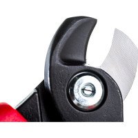 Кабелерез Knipex, рез: кабель d 15 мм, 165 мм, черный, 2К ручки, KN-9512165SB