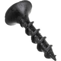 Саморез КРЕП-КОМП черный, по дереву, 3,5х19, 150 шт. чд19мф