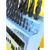 Набор сверл  (19 шт; 1-10 мм; шаг 0.5) STV НС-19И 00-00009539