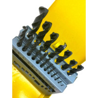 Набор сверл  (19 шт; 1-10 мм; шаг 0.5) STV НС-19И 00-00009539