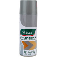 Акриловая аэрозольная краска Veslee серебряный, металлик VISL