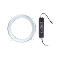 Встраиваемый светильник MAKSILED 16Вт, 220В, 550лм, d=270x28мм, 2800К ML-P270-WW-US