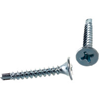 Саморез КРЕП-КОМП потайн. сверло цинк 3,5х25, 100 шт. спц25мф