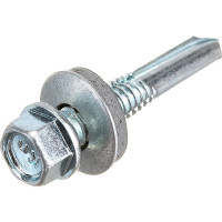 Кровельный саморез с увеличенным сверлом КРЕП-КОМП Kn 5,5х32, 26 шт. скд5532мф