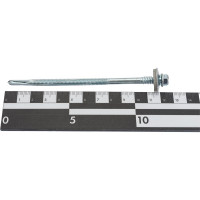 Саморез для сэндвич-панелей КРЕП-КОМП удлинённое сверло 15 мм, 6,3/5,5х120 Kn 50 шт. ссп120мф