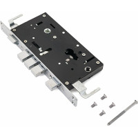 Врезной замок без ручек для металлических дверей Аллюр ЗВ1-09АТМ-R (правый; автоматический; без цилиндрового механизма) 1561