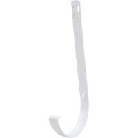 Кронштейн желоба Технониколь (ПВХ; металлический; белый; 1 шт) TN407473
