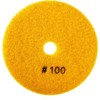 Круг алмазный гибкий шлифовальный АГШК (100 мм; Р100; без воды) BOHRER 55210010