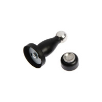 Дверной упор LOCKLAND магнитный, цвет черный 6869934