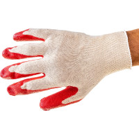 Перчатки СВС ЛАТЕКО, х/б, с одинарным латексным обливом 1000346