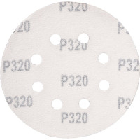 Круг абразивный с отверстиями (5 шт; 125 мм; Р320) BOHRER 52112632