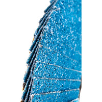 Круг лепестковый КЛТ 115x22 мм, Р60 Comfort Line ZR LD Flap конический INOX Karbosan KAR-982100