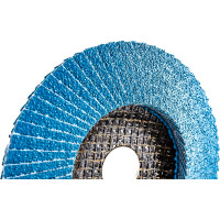 Диск лепестковый Inox (125х22 мм; Р60) Karbosan KAR-982340