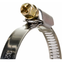 Червячный хомут нерж Gigant 32-50 мм/9 W2, 25 шт G/1/47