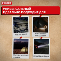 Аккумуляторный светодиодный фонарь-прожектор РЕКОРД PB-2600 24286