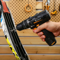 Дрель-шуруповерт ударная аккумуляторная DEKO GCD12DU 12В, 1x1.5Ач 063-4039