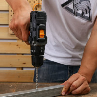 Дрель-шуруповерт ударная аккумуляторная DEKO GCD12DU 12В, 1x1.5Ач 063-4039